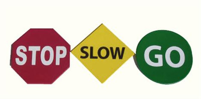 Poly Traffic Signs Set