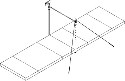 Wall-Mounted Horizontal Bar