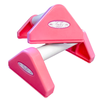 12" Pink PVC Parallettes