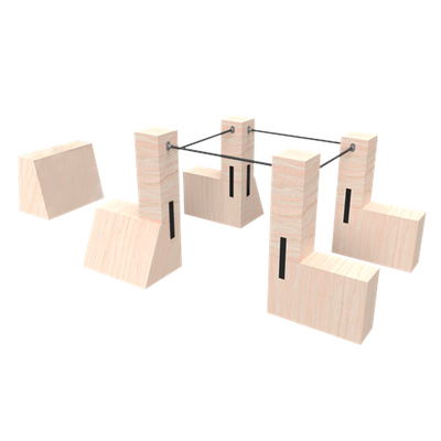 Parkour Starter Package + Small Bars Kit